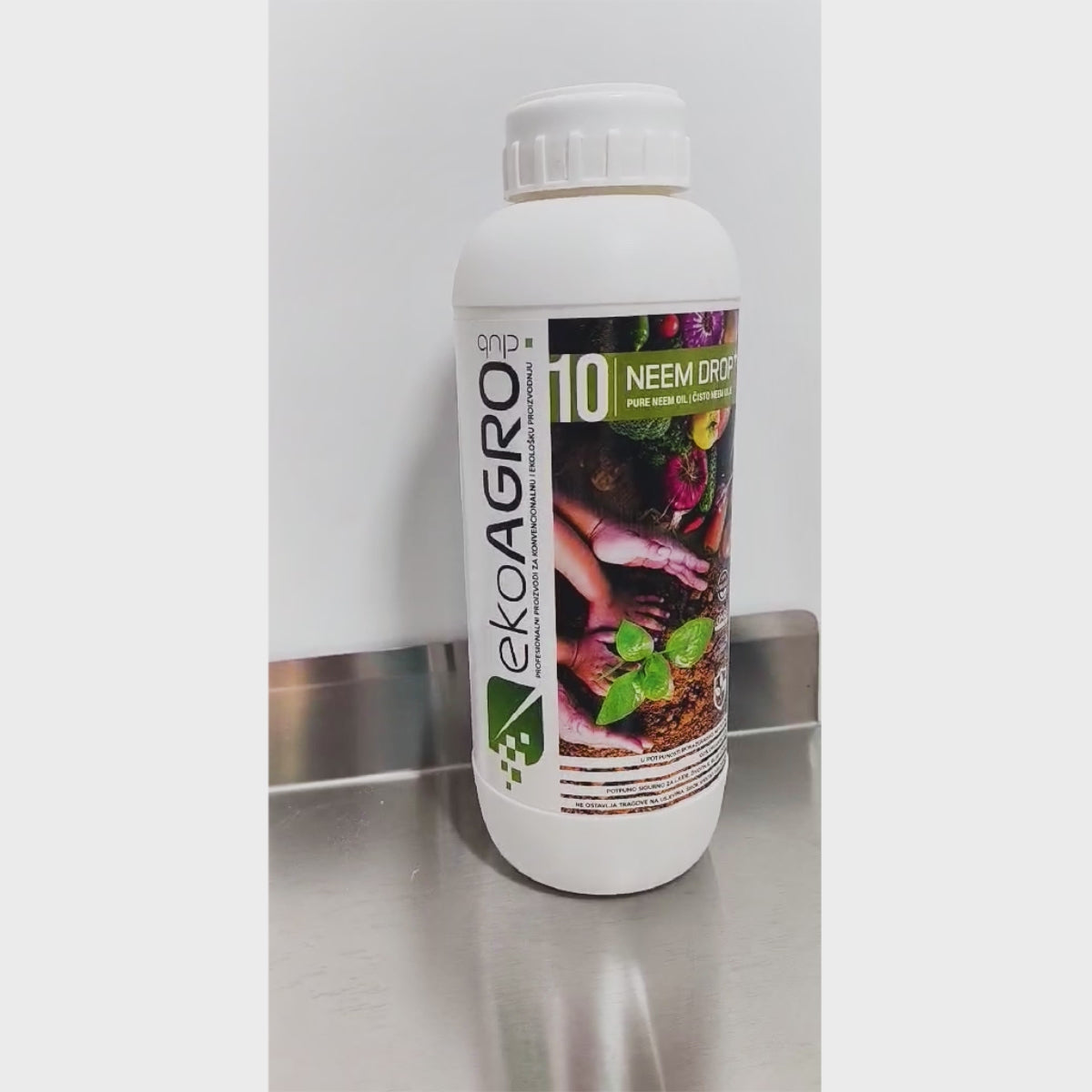 Neem Drop+ Neem Ulje | 100% Prirodni Pesticid za Biljke (1L)